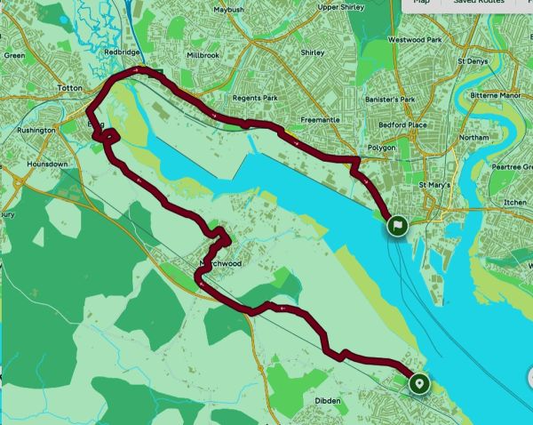 Hythe to Southampton Alternative Route